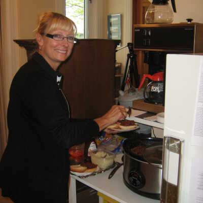 Photograph, NORMHC, Open House, 2011, Wendy Paul, Pulled Pork Sandwiches.