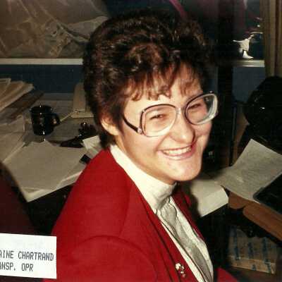 Photograph, Elaine Chartrand, Transportation Operator.