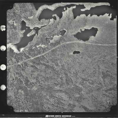 Photograph, Aerial Shots, Canadian National Railway, Unknown Location.