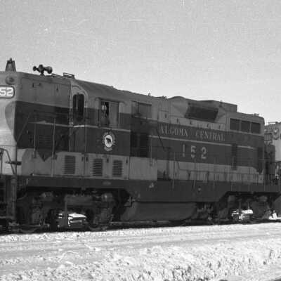 Photograph, Algoma Central Locomotive 152.