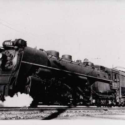 Photograph, CNR Steam Engine 6233