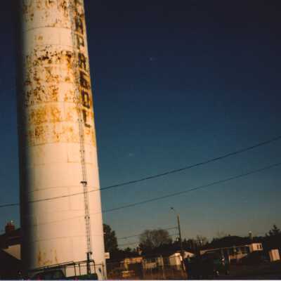 Photograph, Capreol water tank 1993.