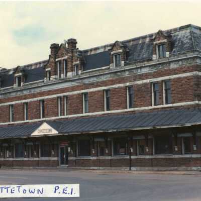 Photograph, CNR Station at Charlottetown, PEI.