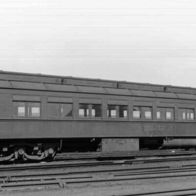 Photograph, Temiskaming & Northern Ontario Railroad Passenger Rolling Stock, Coach Car.