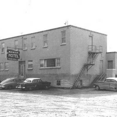 Photograph, Manoir Hotel, Val Caron, 1950s.