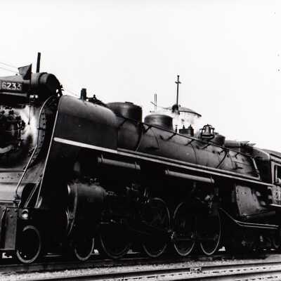 Photograph, CNR Steam Engine 6233
