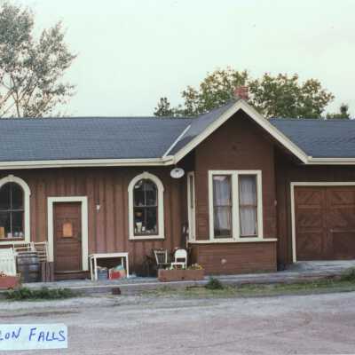 Photograph, CNR Station at Fenelon Falls, Ontario.