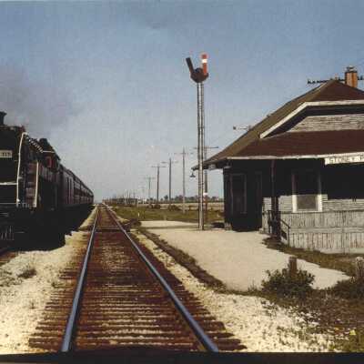 Photograph, CNR Station, Stoney Point, Ontario, Canada.