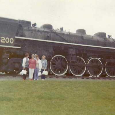 Photograph, CNR Locomotive 6200