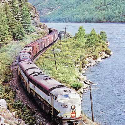 Photograph, Canadian Pacific Railway, Engine 4056.