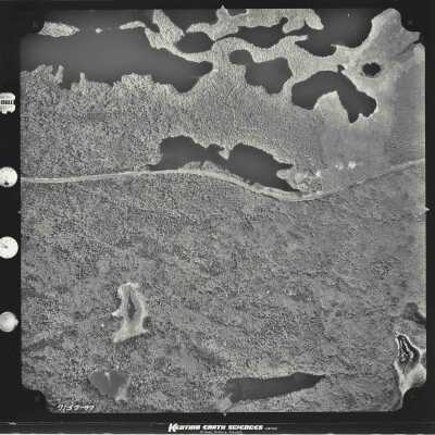 Photograph, Aerial Shots, Canadian National Railway, Unknown Location.