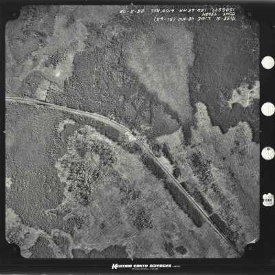 Photograph, Aerial Shots, Canadian National Railway, Unknown Location.