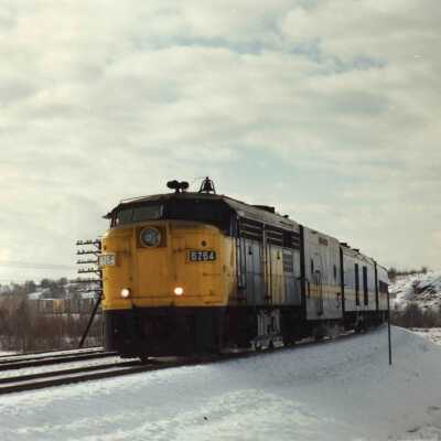 Photograph, VIA Rail Engine 6764.