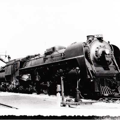 Photograph, CNR Steam Engine 6235
