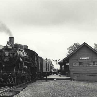 Photograph, CNR Station, Caledonia, Ontario, Canada.