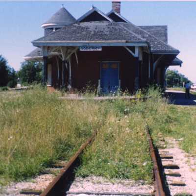 Photograph, CNR Station, Goderich, Ontario, Canada.