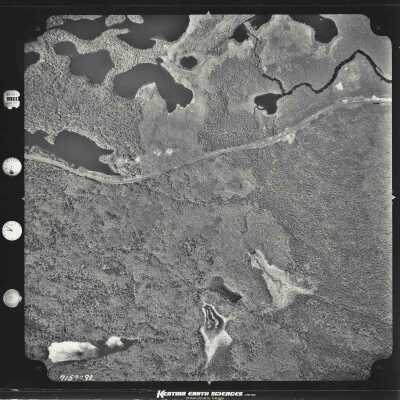 Photograph, Aerial Shots, Canadian National Railway, Unknown Location.