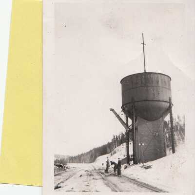 Photograph - Water tank, Ashburton, Ontario