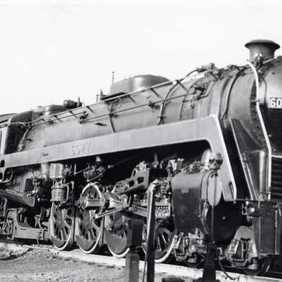 Photograph, CNR Engine 6077 in Yard 2.