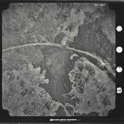 Photograph, Aerial Shots, Canadian National Railway, Unknown Location.