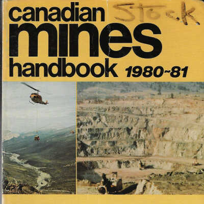 Canadian Mines Handbook, 1980-81