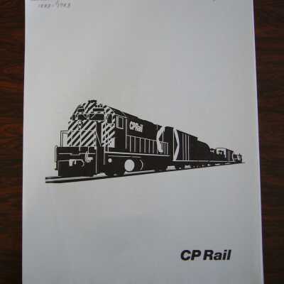 CP Rail Sudbury Centennial 1883-1983