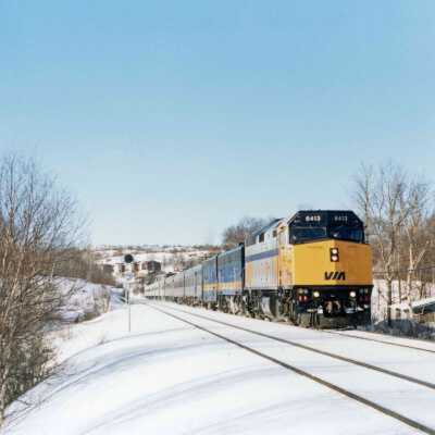 Photograph, VIA Rail Locomotive 6413.