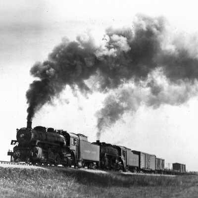 Photograph, CPR Locomotive 3232.
