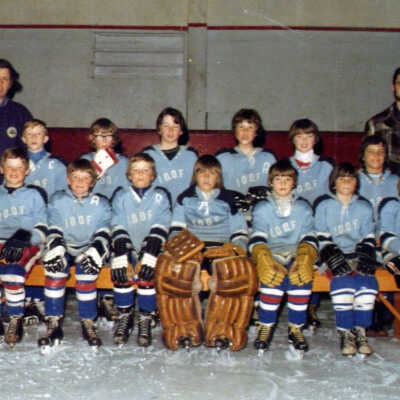 Photograph, 1974-1975 Odd Fellows Team.