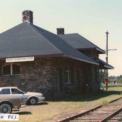 Photograph, CNR Station at Alberton, PEI.
