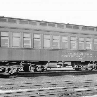 Photograph, Temiskaming & Northern Ontario Railroad Passenger Rolling Stock, 106.