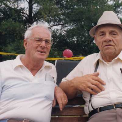 Photograph, Fred Thomas, George Chalmes.