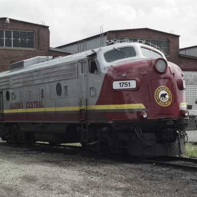 Photograph, Algoma Central Locomotive 1751.