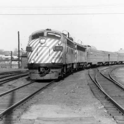 Photograph - CP Rail passenger train