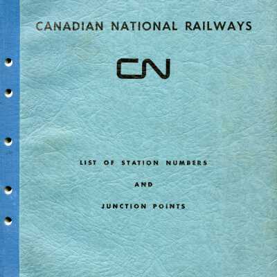 Employee Material, Station Numbers and Junction Points.