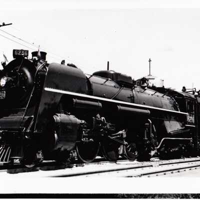 Photograph, CNR Steam Engine 6236