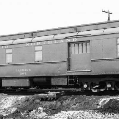 Photograph, Ontario Northland Passenger Rolling Stock, Baggage 304.