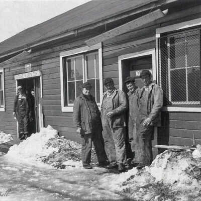 Photograph, Capreol Express Shed, Capreol, Ontario.