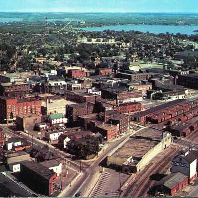 Photograph, Sudbury, CPR Yard