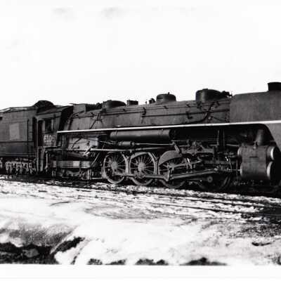 Photograph, CNR Steam Engine 6106