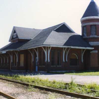 Photograph, CNR Station, Goderich, Ontario, Canada.