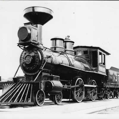 Canadian Pacific Steam Locomotive #374