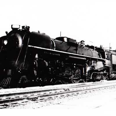 Photograph, CNR Steam Engine 6235