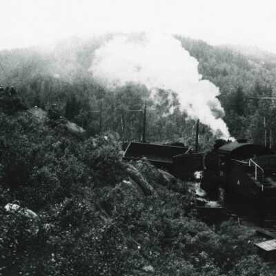 Photograph, INCO Engine 24, Levack, 1939.