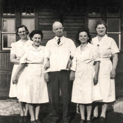 Photograph, Capreol CNR Station, Capreol, Ontario.