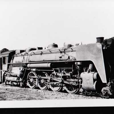 Photograph, CNR Steam Engine 6103