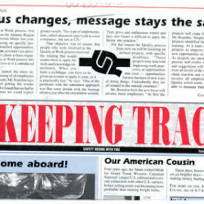 Newsletter, Keeping Track, June 1990, Volume 25 - Number 5