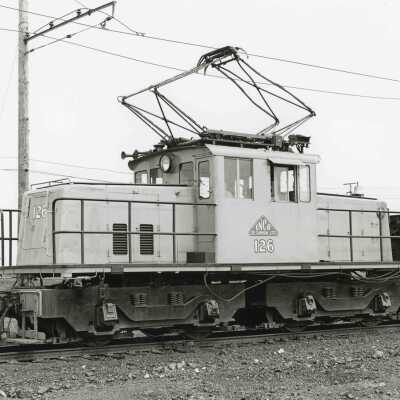 Photograph, INCO Locomotive 126.