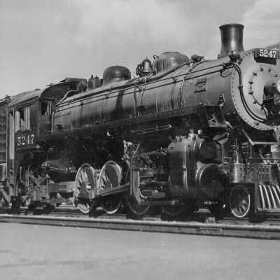 Photograph, CPR Locomotive 5247.