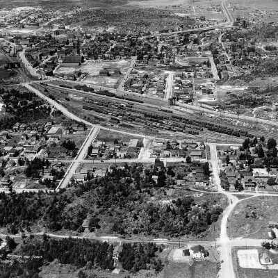 Photograph, Sudbury Ontario CPR Aerial Photographs, 1930.